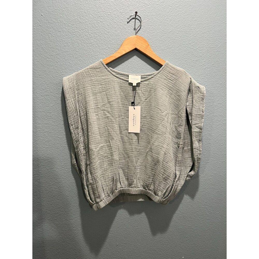 NWT Sundays Cotton Gauze Blouse | Size: Small